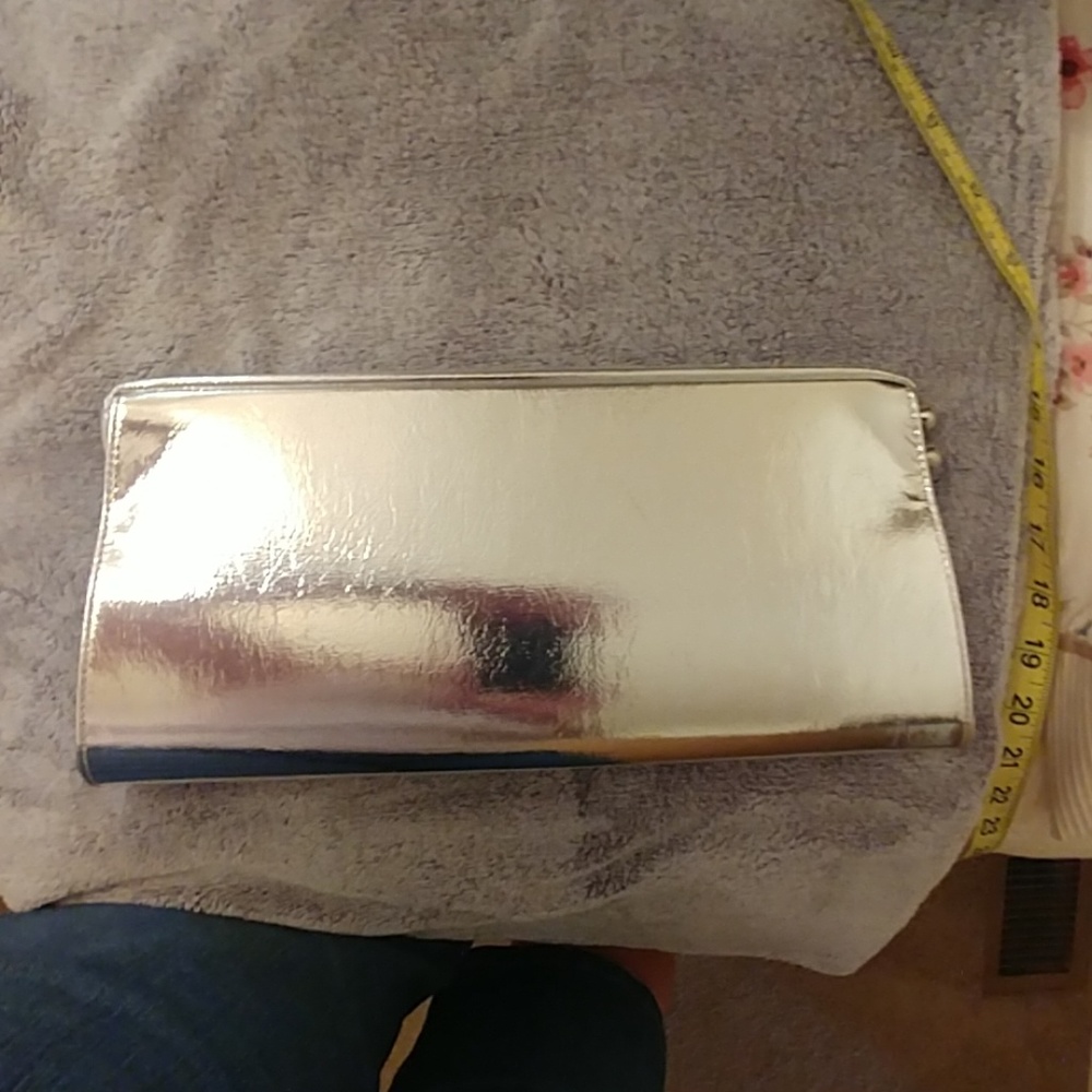 This is a simple clutch quite sturdy